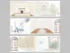 Moodtape Interior Washi Tape - Warm Room
