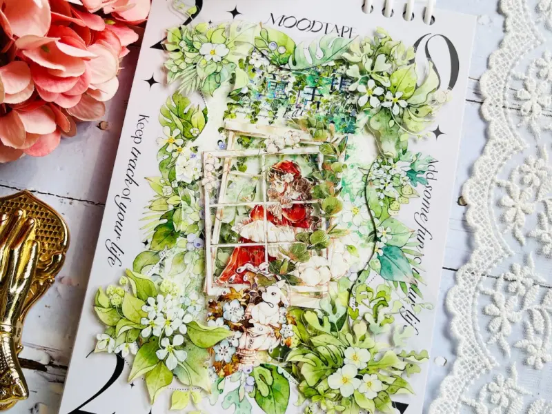 Moodtape Botanical Tape - Blooming Leaves