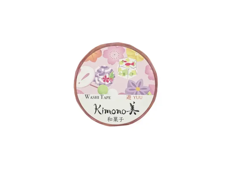 Washi Tape Kimono - Japanese Sweets