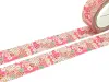 Washi Tape Kimono - Pink Chrysanthemum
