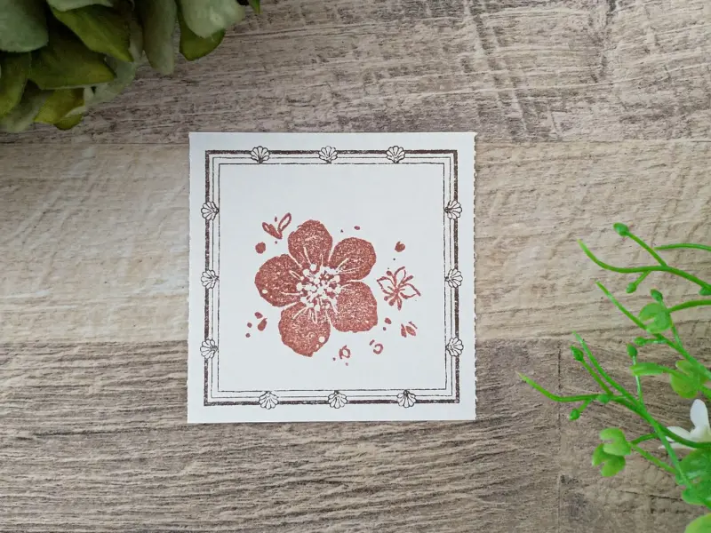 Shachihata Iromoyo Ink Pad Cypress Brown