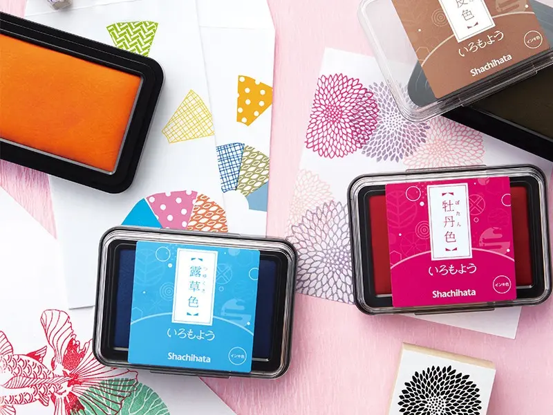 Shachihata Iromoyo Ink Pad Cypress Brown