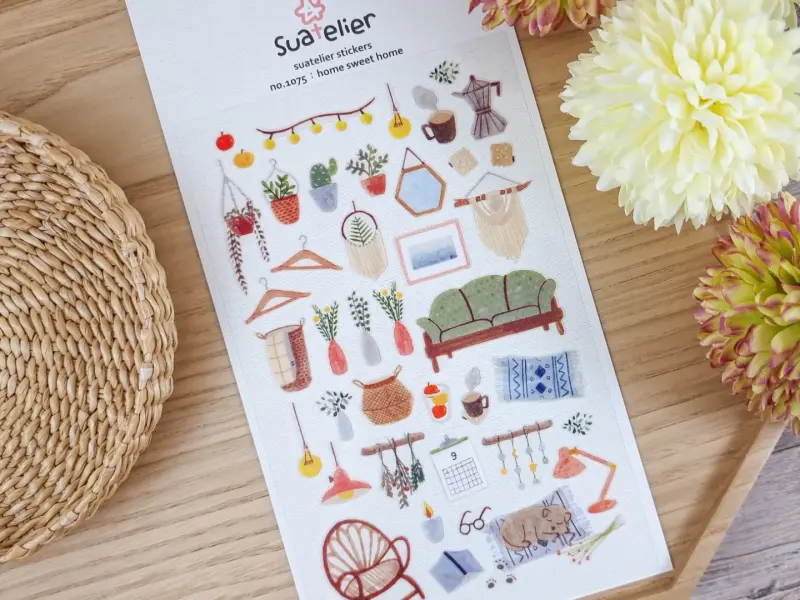 Suatelier Stickers - Home Sweet Home