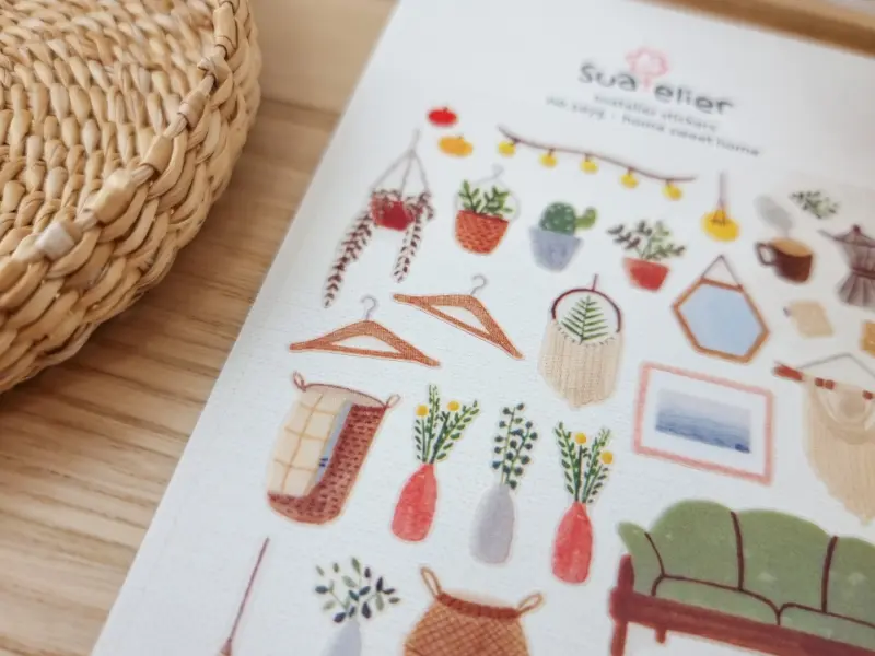 Suatelier Stickers - Home Sweet Home