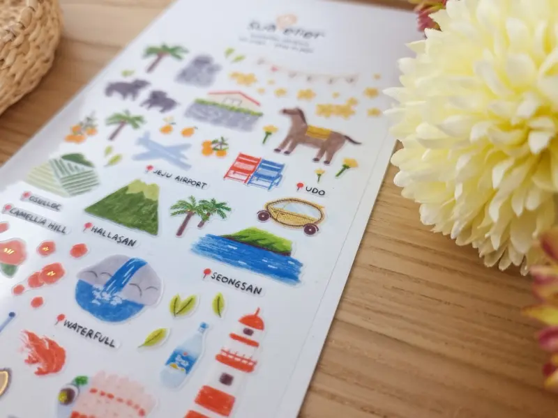 Suatelier Stickers - Stay In Jeju