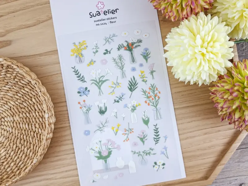 Suatelier Stickers - Fleur