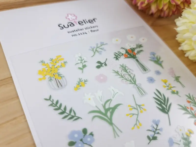 Suatelier Stickers - Fleur