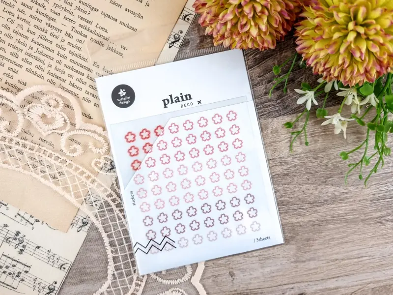 Suatelier | Sakura Planner Stickers  - Plain.61
