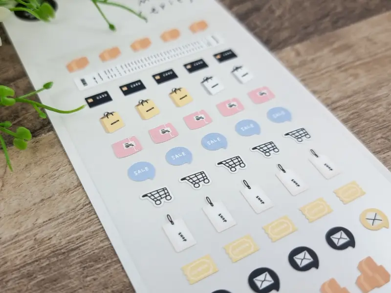 Suatelier Mini Series Planner Stickers - Deco.03