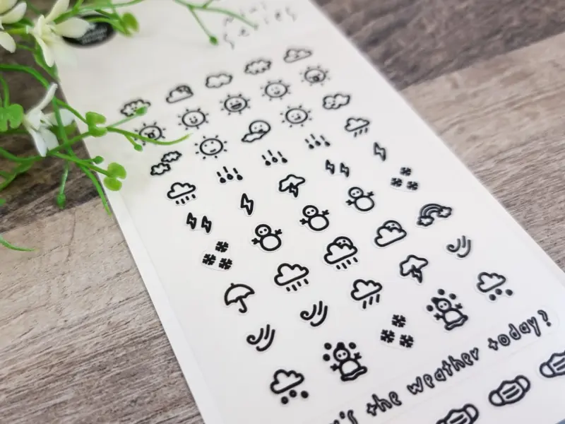 Suatelier Mini Series Planner Stickers - Deco.05