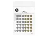 Plain.37 Dot Stickers Medium Size - 1641