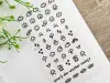 Suatelier Mini Series Planner Stickers - Deco.05