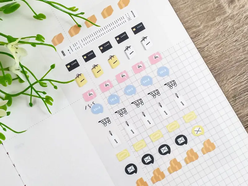 Suatelier Mini Series Planner Stickers - Deco.03
