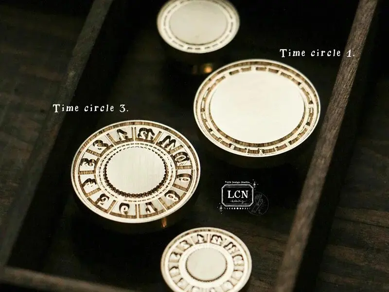Pre-Order LCN Wax Seal Stamp Time Circle - 04