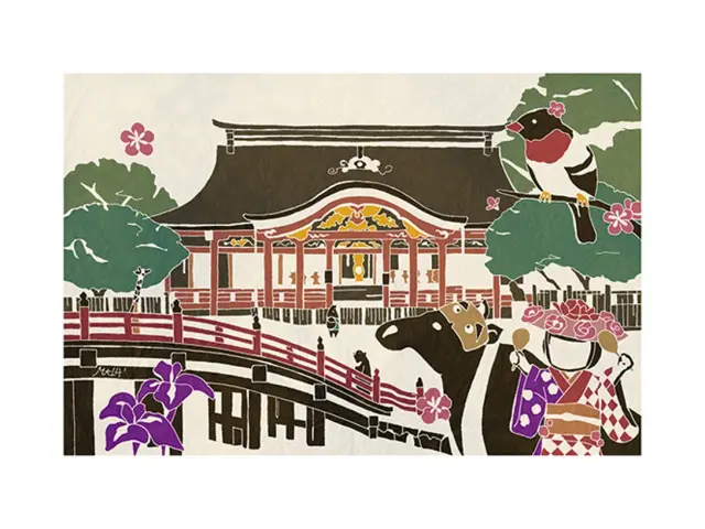 Who Mails Postcard - Fukuoka Dazaifutenmangu