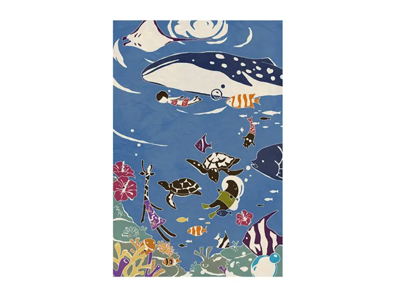 Who Mails Postcard Adachi Masato - Okinawa Churaumi