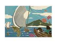 Who Mails Postcard - Ibaraki Kasumigaura