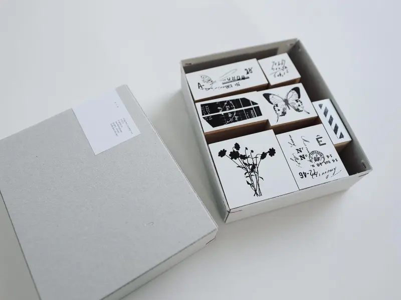 Yohaku Stamp S-018 - Butterfly