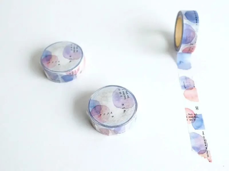 Yohaku Washi Tape Y011 - Summer Color