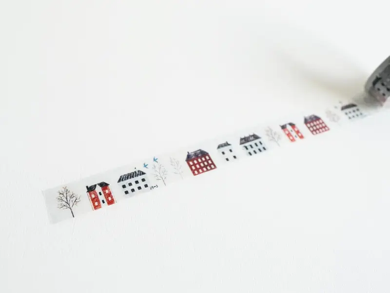 Yohaku Washi Tape Y094 - Small Street Corner