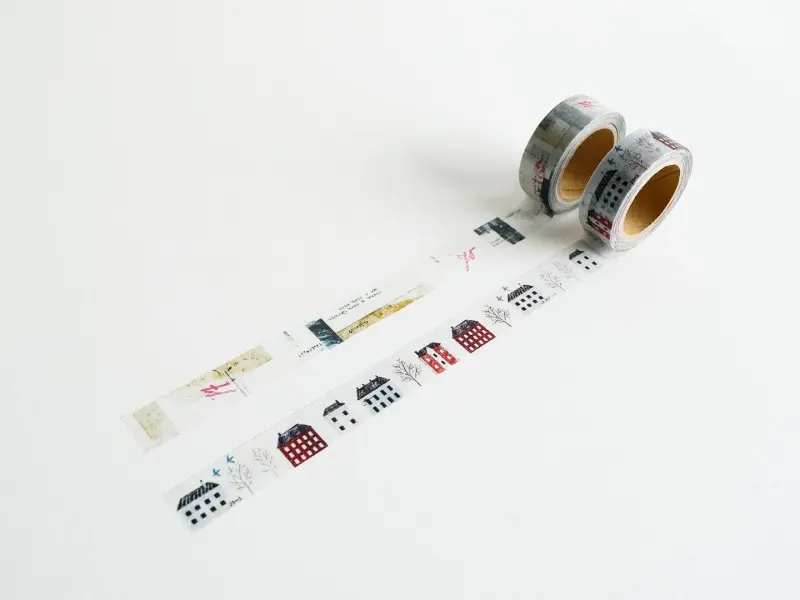 Yohaku Washi Tape Y094 - Small Street Corner