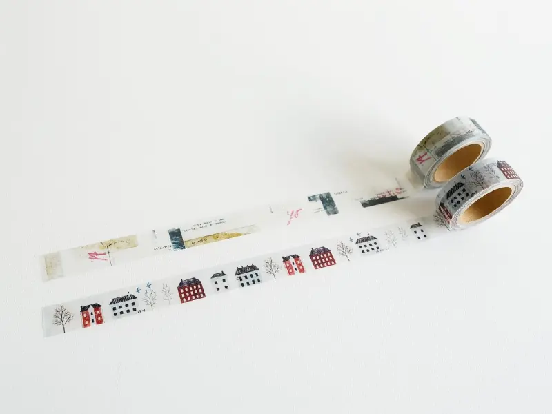 Yohaku Washi Tape Y094 - Small Street Corner