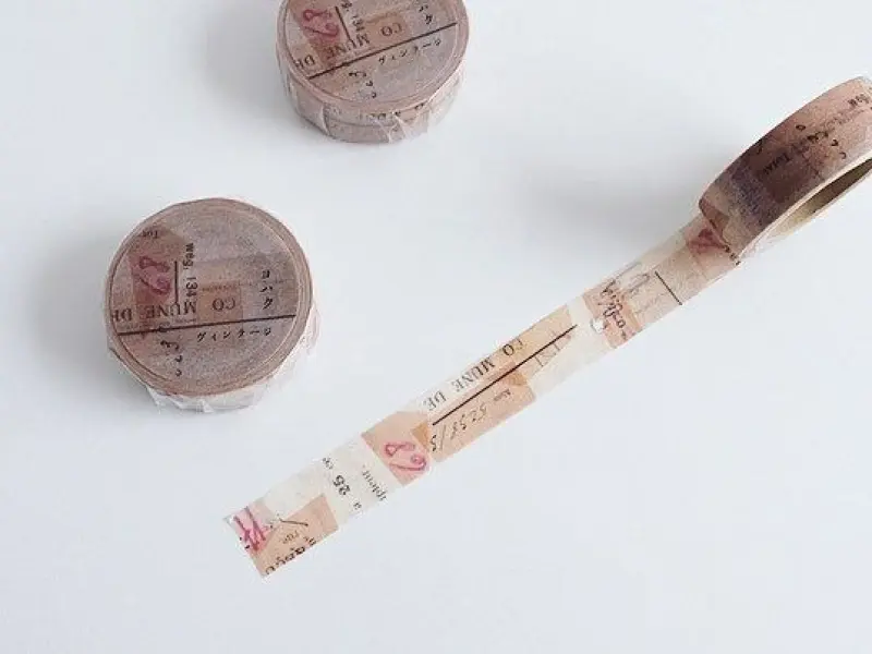 Yohaku Washi Tape Y035 - Vintage