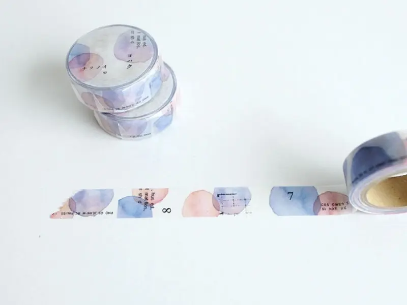 Yohaku Washi Tape Y011 - Summer Color
