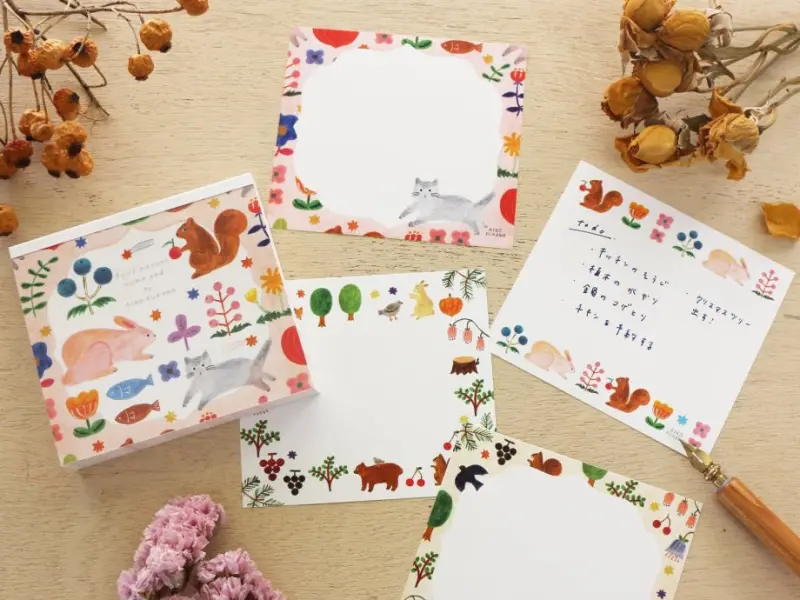 Aiko Fukawa Memo Pad - Feel Nature
