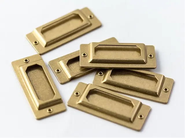 Brass Label Plates