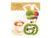 Furukawa | Mini Letter Set Sweet Cafe - Matcha