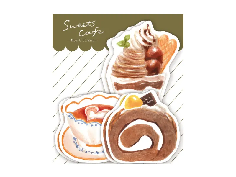 Furukawa | Mini Letter Set Sweet Cafe - Montblanc