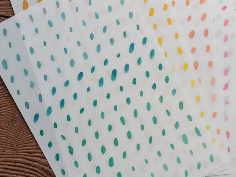 Lin Chia Ning Print-On Stickers - Color Dots