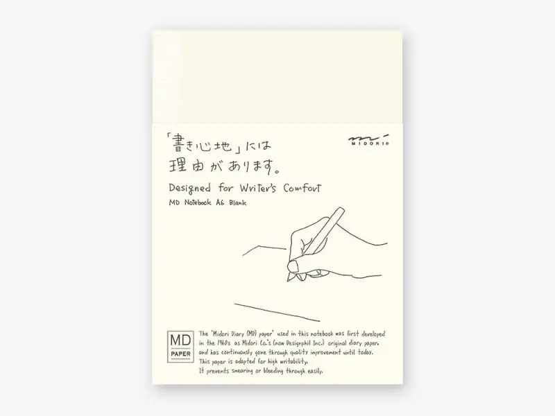 MD Notebook Blank A6