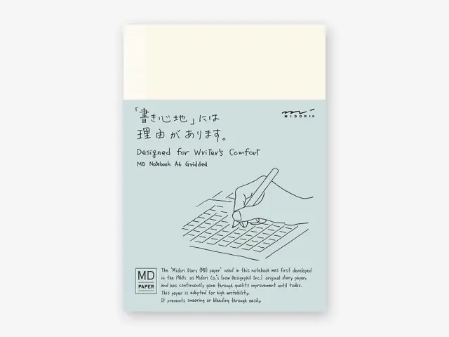 MD Notebook Grid A6