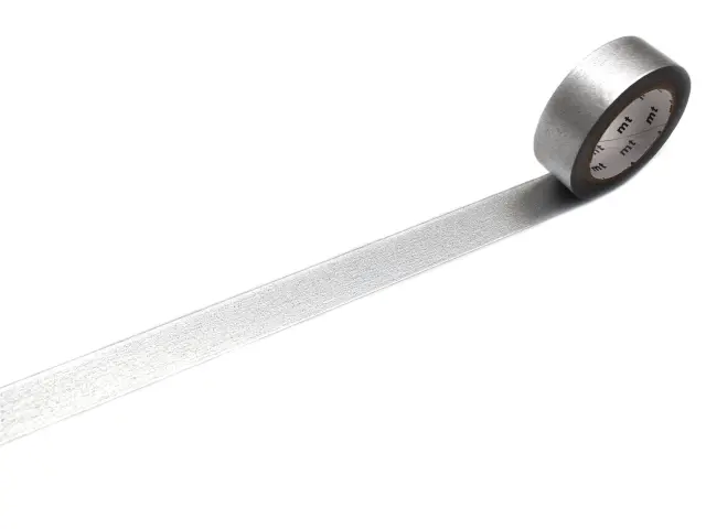 MT Basic Washi Tape High Brightness - Silver