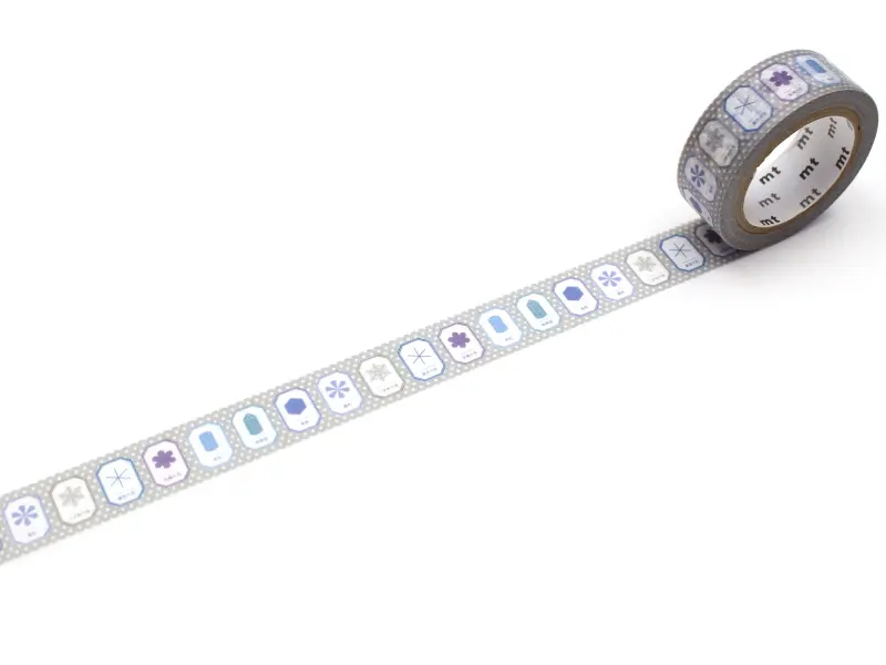 MT Christmas Washi Tape - Shape Of Snow