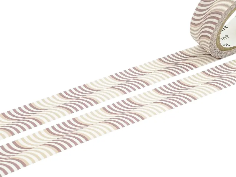 MT Deco Washi Tape - Wave Stripe