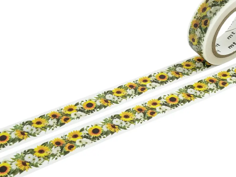 MT EX Washi Tape - Sunflower