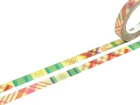 MT EX Slim Washi Tape - Check Line