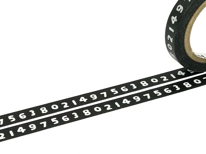 MT x Sou Sou Slim Washi Tape Numbers