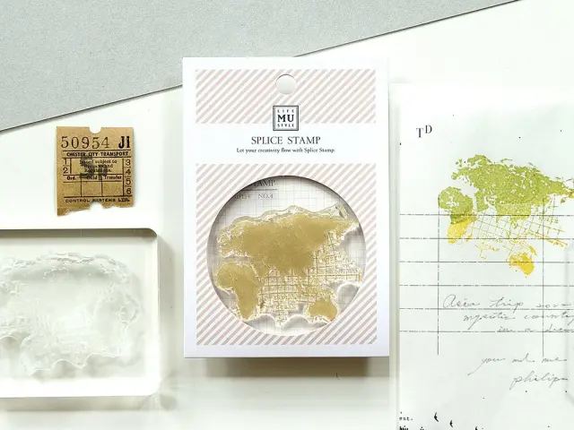 MU Clear Stamp Record Life 04 - World I