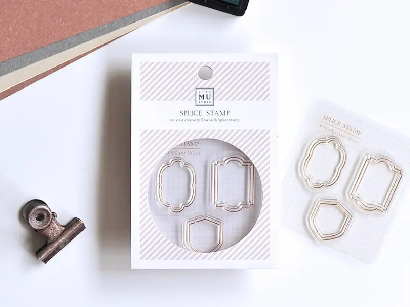 MU | Icon Stamp Vintage Border - No.13