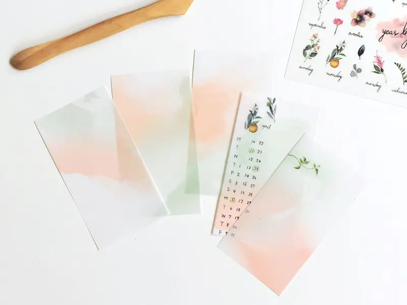 MU | Dyeing Tracing Paper - Fruity Green Scent
