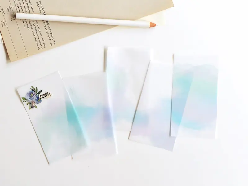 MU | Dyeing Tracing Paper - Vanilla Blue Sky