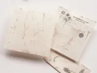 MU Natural Textured Paper No.5 - Linen