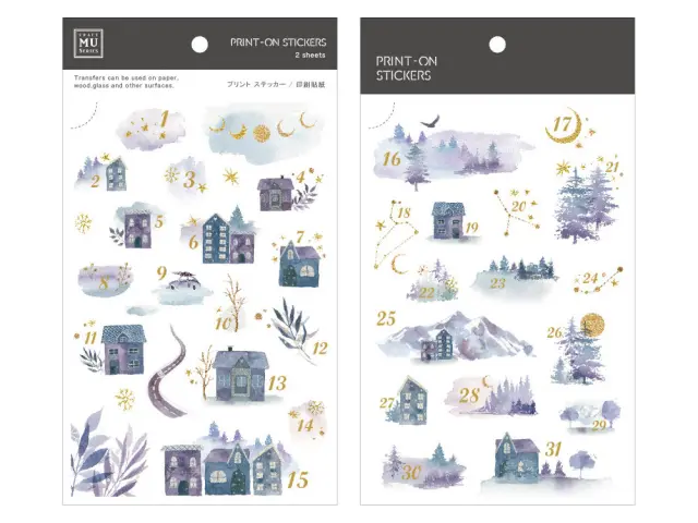 MU Print-On Siirtotarrat 164 - Keskiyön Tarinat