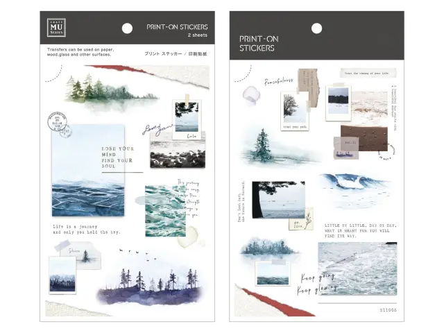 MU Print-On Siirtotarrat 177 - Life Is a Journey