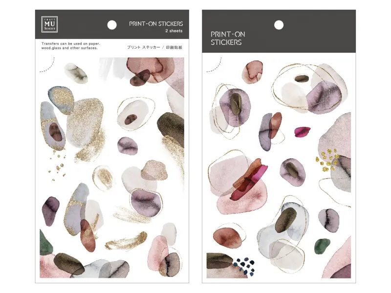 MU Print-On Transfer Stickers 179 - Stone Garden