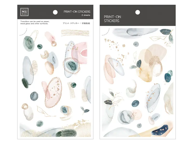 MU | Print-On Stickers - Calm